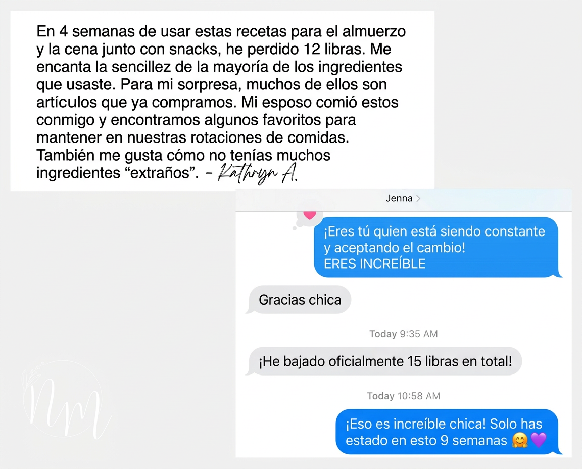 Testimonio de una clienta